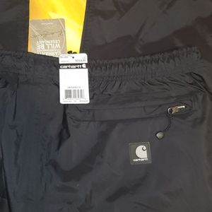 Carhartt 100% nylon rain defender paints.